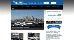 Desktop Screenshot of mylimo.com